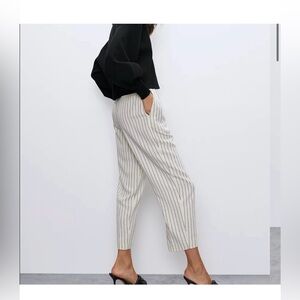 Aritzia Pinstripe Pants